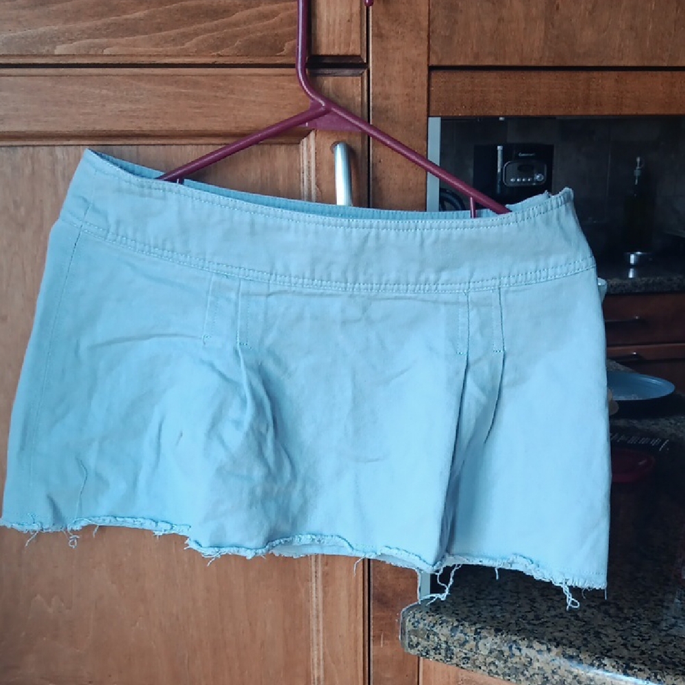Women's Light Denim Mini Skirt